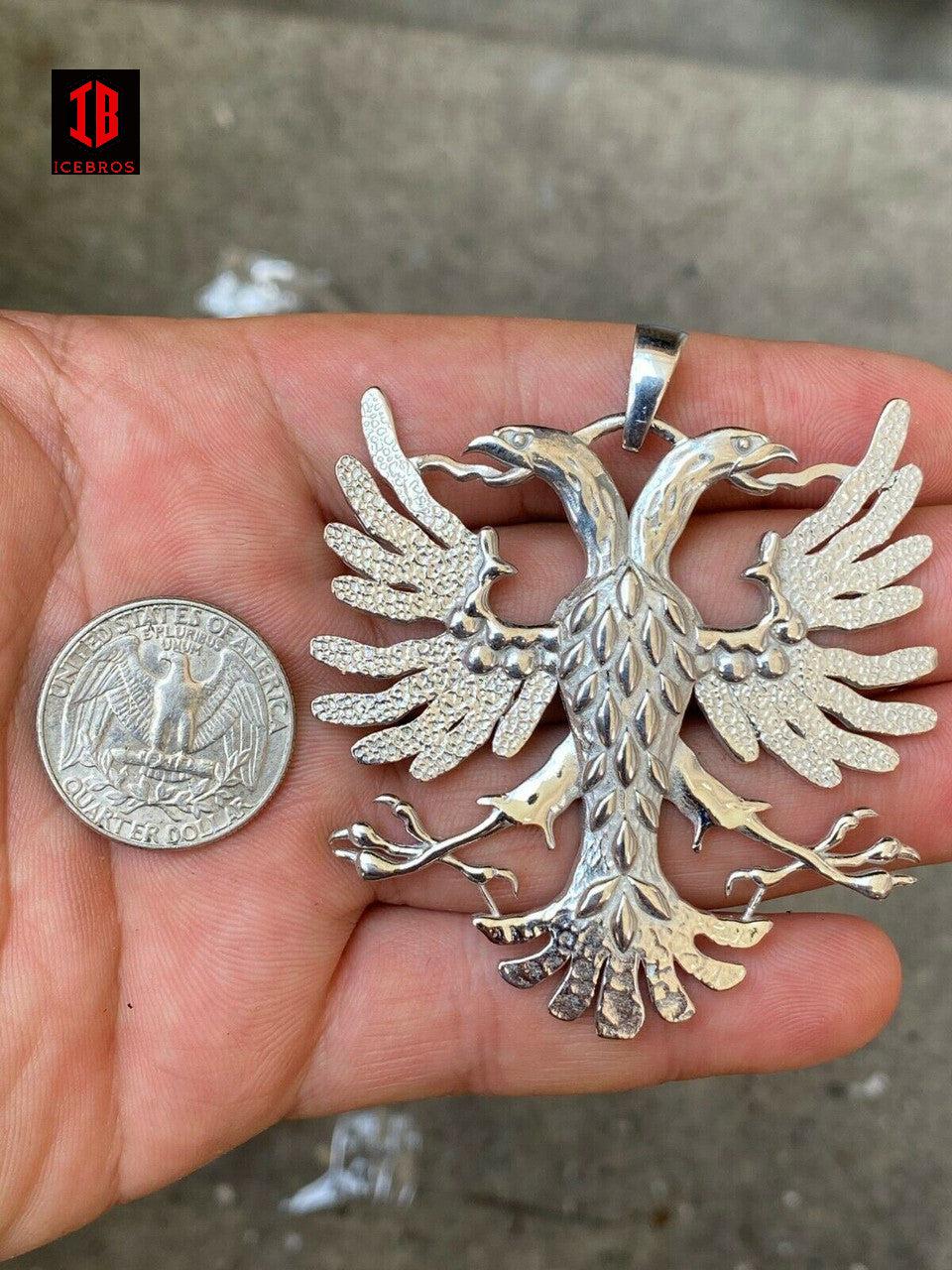 10kt real gold double eagle online pendant