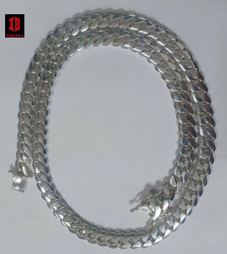 Handmade Tight Link Miami Cuban Chains In 999 Silver - MADE TO ORDER In 1-2 Weeks - Flawless Karat