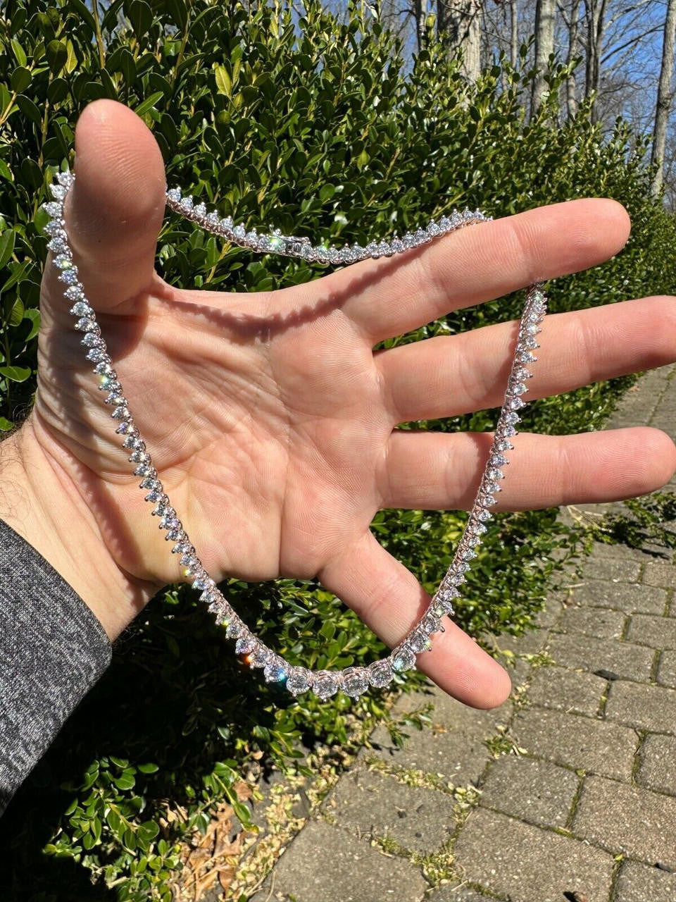 3 popular prong tennis chain