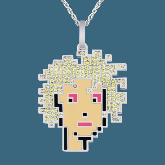 NFT CypherPunk Pendant Necklace