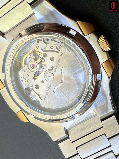 Real MOISSANITE Mens Watch Fully Iced Stainless Hip Hop Passes Diamond Tester